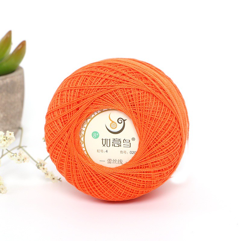 Sợi cotton Ruyi 0.8mm 29k/ cuộn 50g