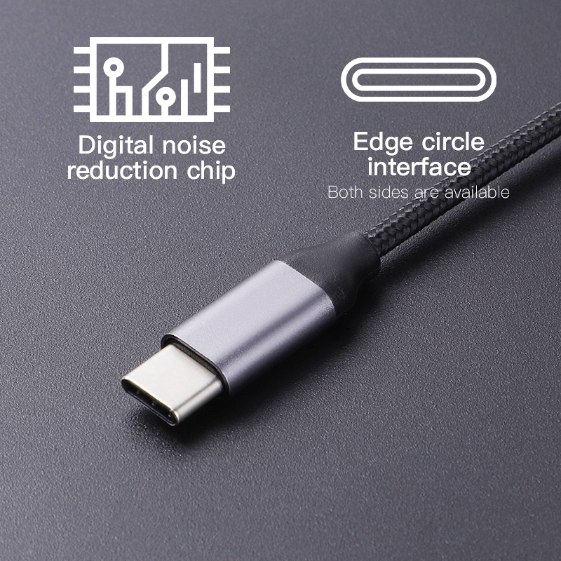 Cáp Chuyển Đổi Âm Thanh KUULAA cho Cho thiết bị Huawei Xiaomi Oppo Samsung đầu Type C Sang 3.5mm