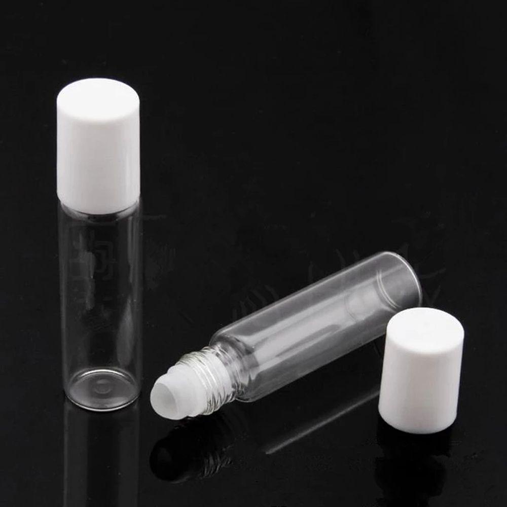 Chai Thủy Tinh Đựng Mỹ Phẩm 5ml 10ml Có Đầu Lăn Tiện Dụng