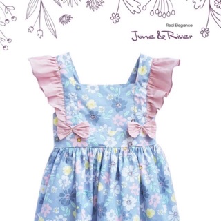 Váy cánh tiên hoa June cho bé gái