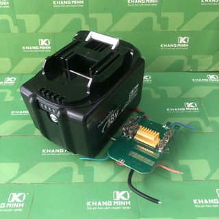 Vỏ mạch pin makita 18V 5S 3P CB Led nhận sạc Zin và sạc Adaptor