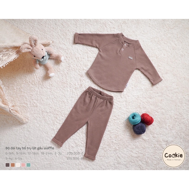 Cookie Bộ len dày đẹp cho bé trai bé gái đẹp