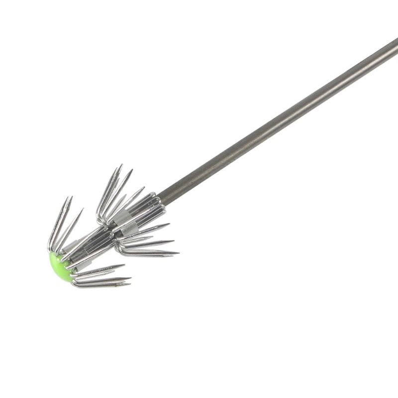 Bộ 10 Móc Câu Cá Bằng Thép Không Gỉ Hai Lớp Hình Mực