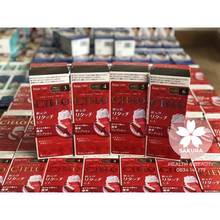 Thuốc nhuộm tóc phủ bạc Cielo Ex Cream Nhật Bản (2 x 40g )