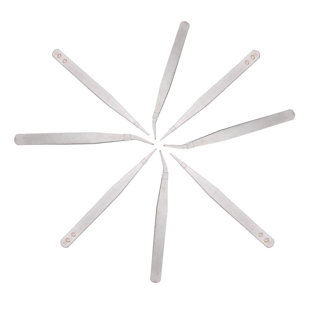 Set 1 / 3 / 5 / 10 Nhíp Inox Dùng Trong Công Nghiệp|Kìm Kẹp Khuỷu Tay Làm Bằng Thép Không Gỉ