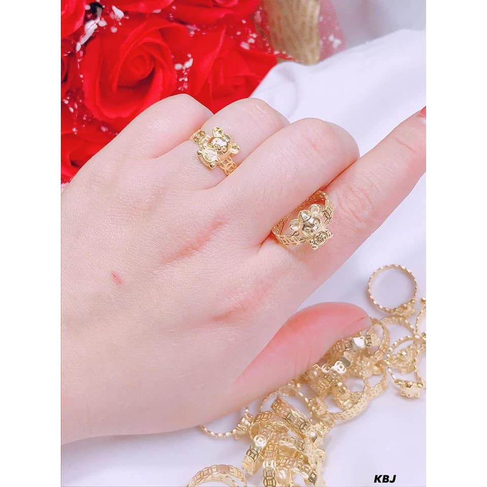 NHẪN KIM TIỀN CHUỘT XI VANG - HÀNG HÓT 2020