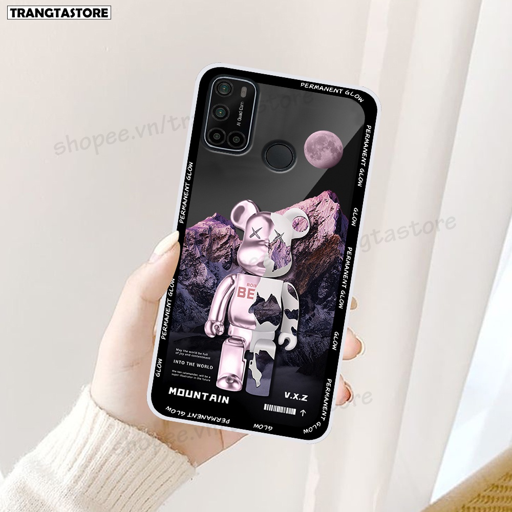 Ốp Vsmart Star 5 / Joy 4 / Live 4 in hình gấu Bearbrick,Mountain,xanh,đen,đỏ giá rẻ