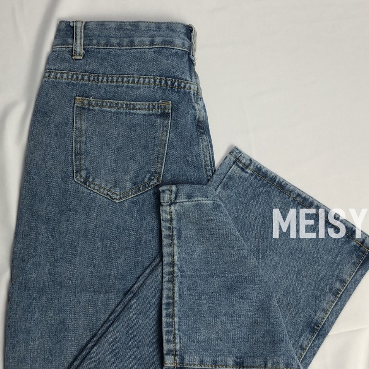 Quần jeans ống rộng phong cách basic Hàn Quốc ( Meisy) | BigBuy360 - bigbuy360.vn