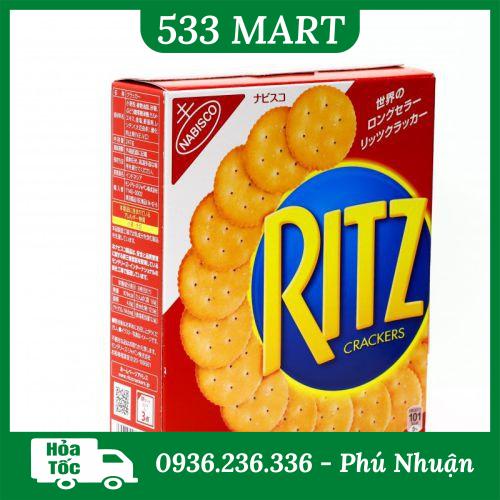 Bánh Quy Ritz Mặn không nhân 247g (3 gói x 82.5g)
