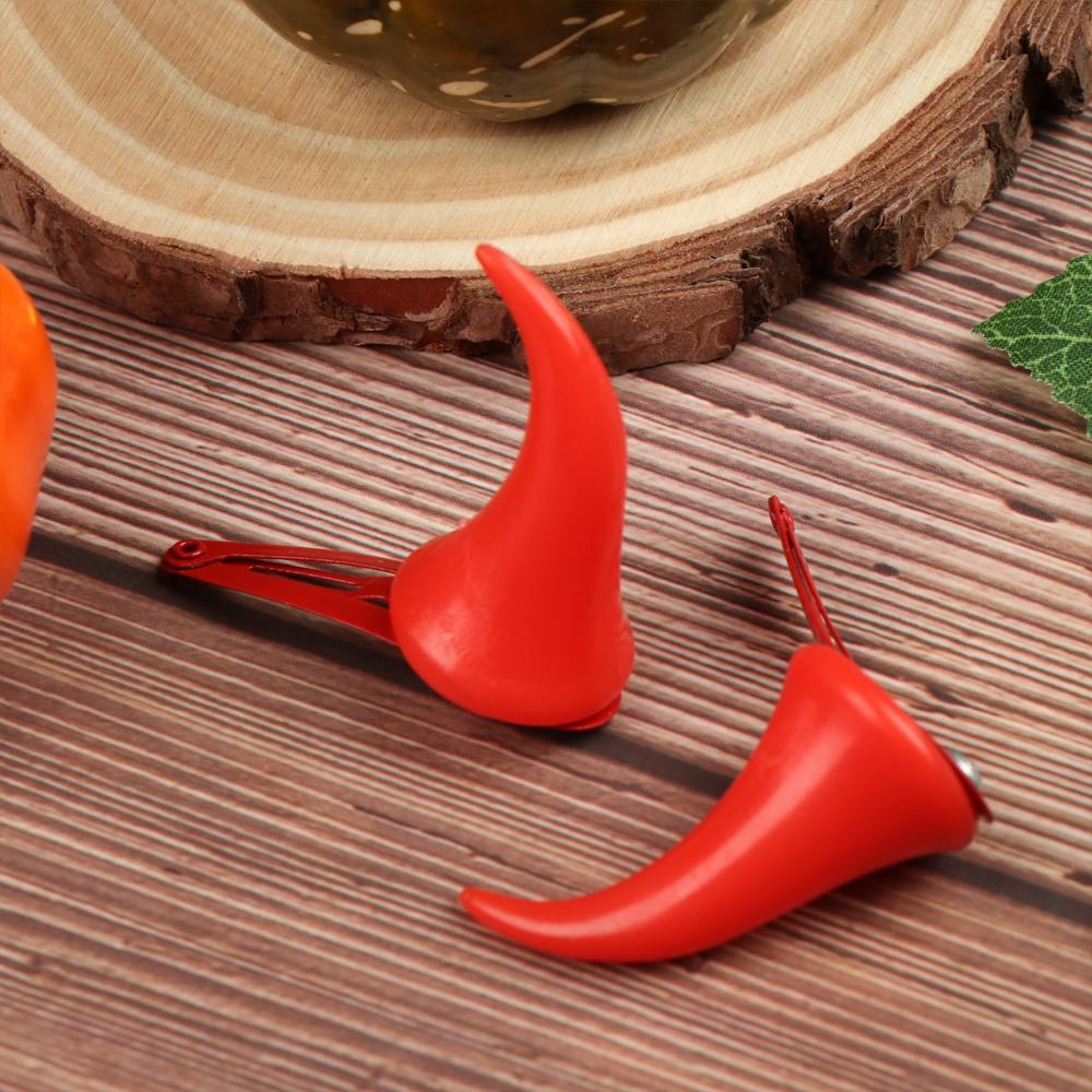 Set 2 Kẹp Tóc Hoạt Hình Hóa Trang Halloween