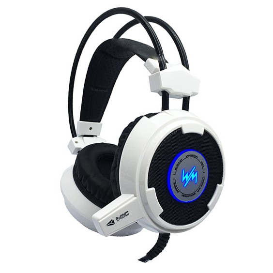 Tai Nghe WangMing WM 8900L LED | headphone wangming 8900l ( TRẮNG )