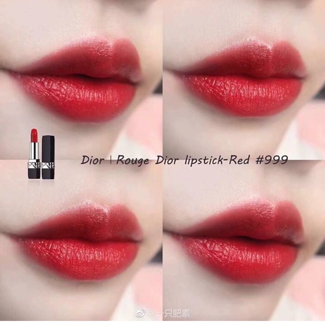 Dior rouge 999 unbox