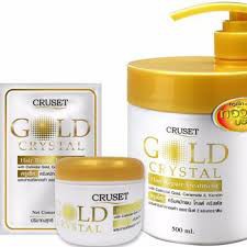 Kem Ủ Cruset Keratin Complex - Gold Crystal 500g kèm hộp 40ml