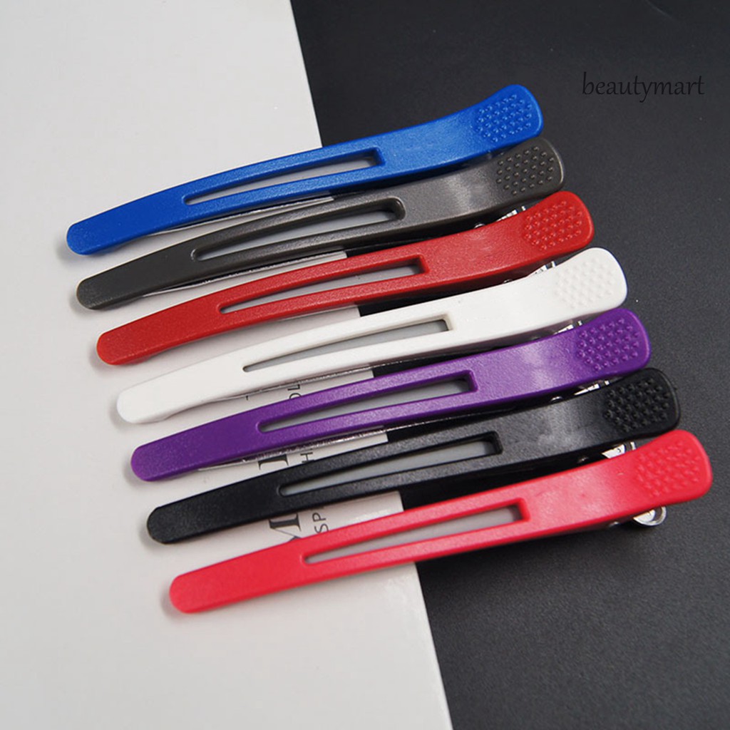 [Hàng mới về] Set 6 Kẹp Tóc Kiểu Mỏ Vịt Màu Sắc Đa Dạng Thời Trang Tiện Dụng Cho Nữ