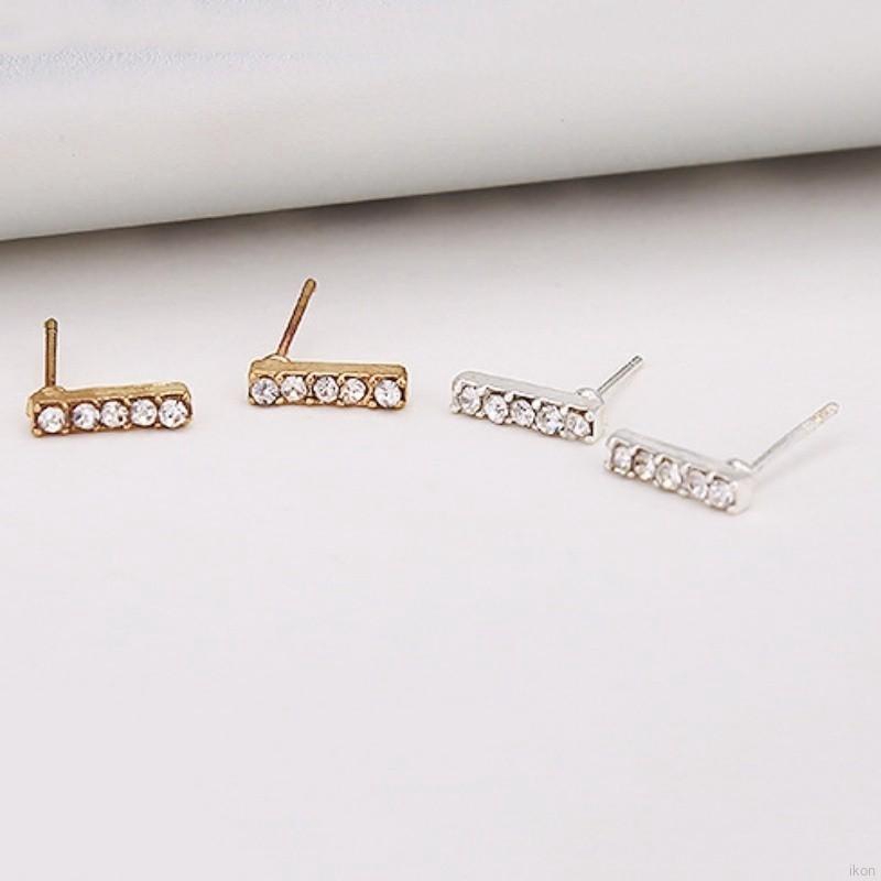 Set 9 đôi bông tai xỏ lỗ nhiều kiểu xinh xắn cho nữ