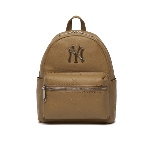 Balo MLB Monogram Diamond Embo Mini NY Yankees chính hãng