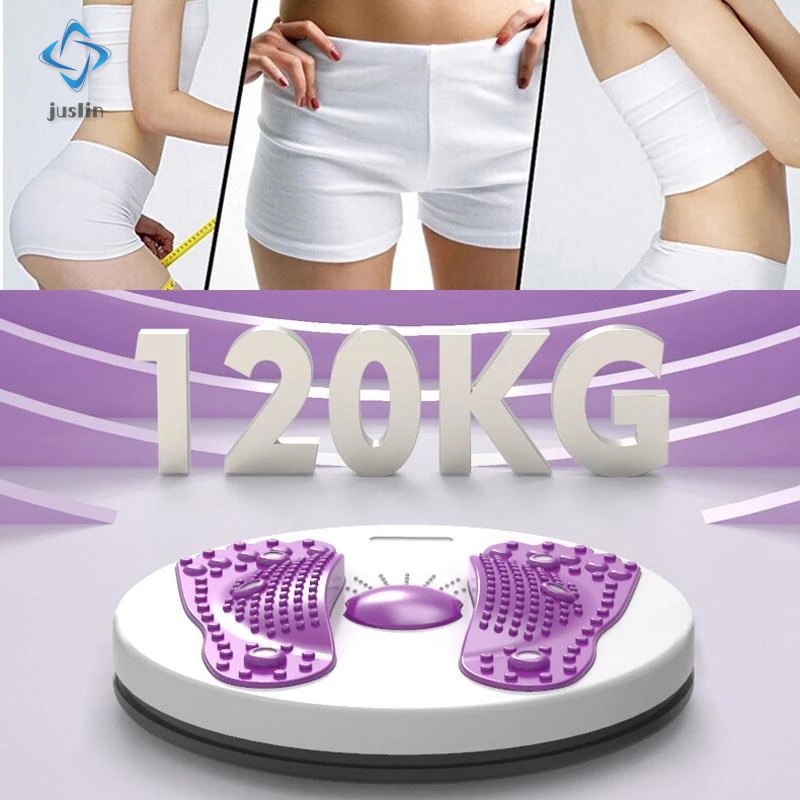 Twisting The Waist Dish Non Slip Body Shaping Twisting Waist Twister Plate Exercise Machine with 6 Magnets