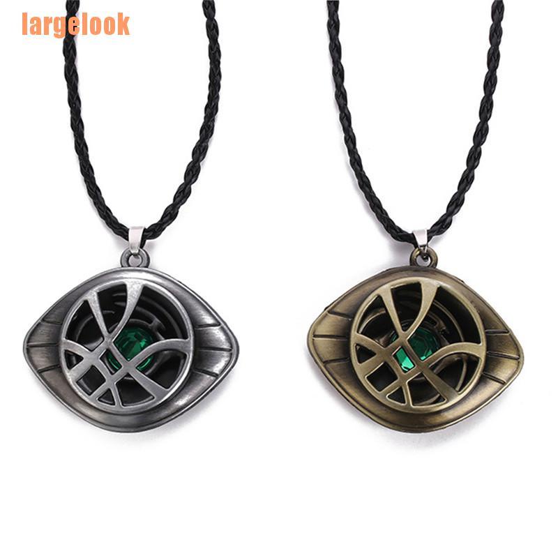 Vòng cổ kiểu mắt Agamotto gắn hạt pha lê hóa trang nhân vật Doctor Strange