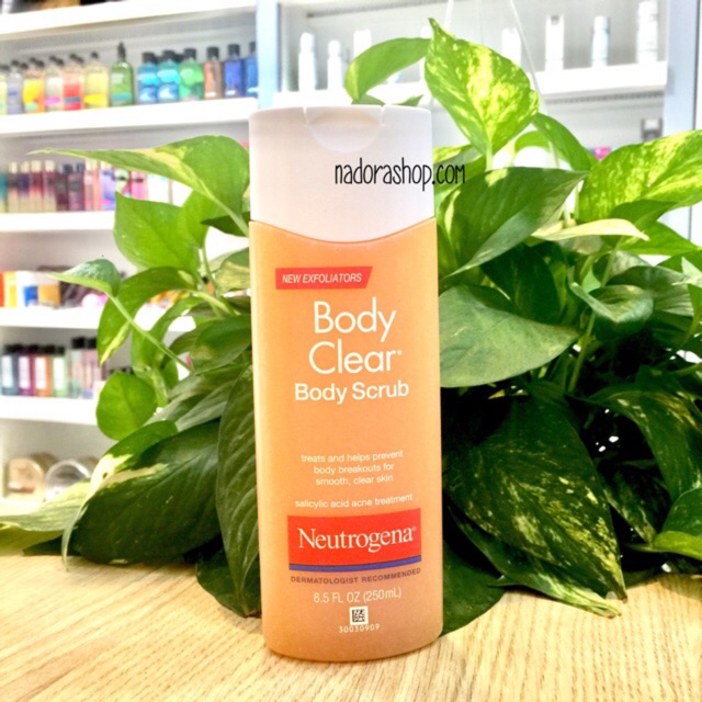 Sữa Tắm Mụn Lưng Neutrogena Body Clear Scrub (250ml) | BigBuy360 - bigbuy360.vn