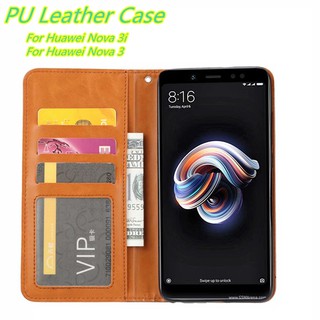 Bao da có ngăn đựng thẻ dành cho Huawei Nova 3 Nova 3i