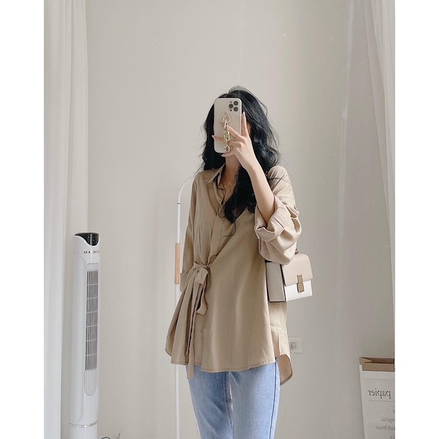 Sơ mi buộc cạnh by Samhyewear