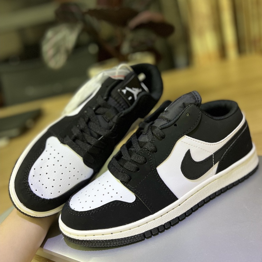 Giày Jordan Panda Thấp Cổ Trắng Đen, Giày JD Trắng Đen Cổ Thấp Full Bill | BigBuy360 - bigbuy360.vn