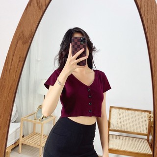 Áo cổ tim nút khâu 💖 Cực xinhhhhh 💖