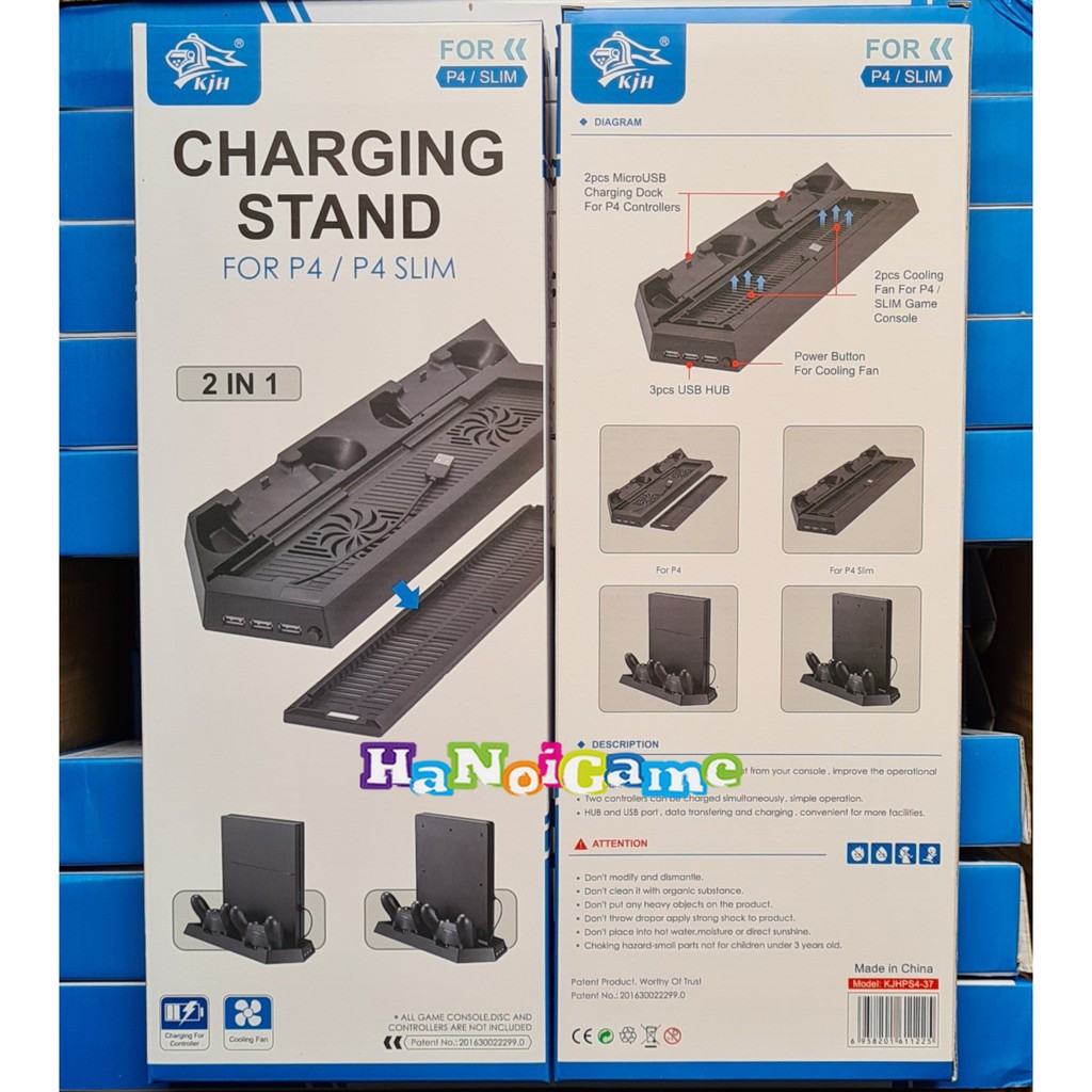 Đế Đứng Tản Nhiệt Kiêm Dock Sạc Nhanh Cho Máy PS4 Các Loại | TOP BÁN CHẠY ✔