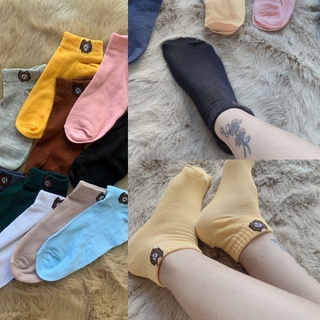 Tất vớ nữ cotton co giãn hình gấu dễ thương,đáng yêu.Free size.VO001