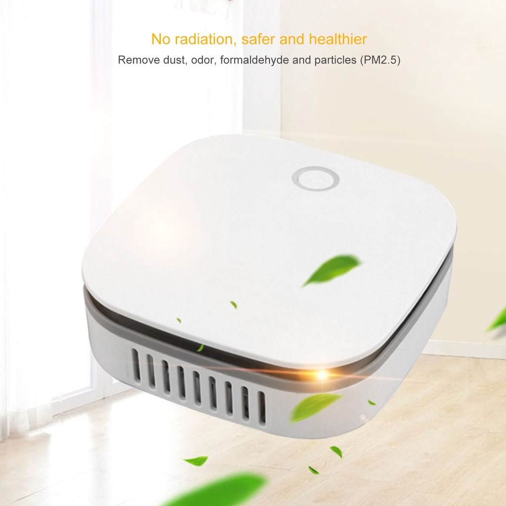Máy lọc không khí UV tạo ozone Ion âm hử mùi / khử trùng cho nhà tắm phòng ngủ nhà bếp ô tô