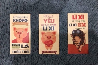 Combo 10c Bao Lì Xì Tết