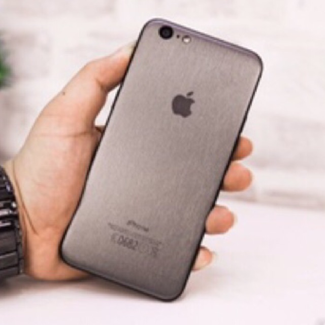 Skin dán Oppo thành Iphone Xám