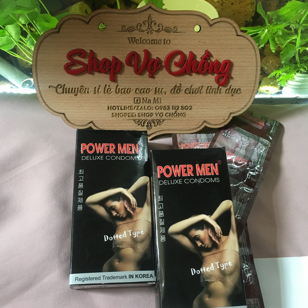 Bao Cao Su Kéo Dài Thời Gian Power Men, Hộp 12 Cái