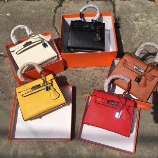 TÚI HM KELLY SIZE 20 DÁNG CAO TAG BẠC (túi không kèm hộp,ảnh shop tự chụp)