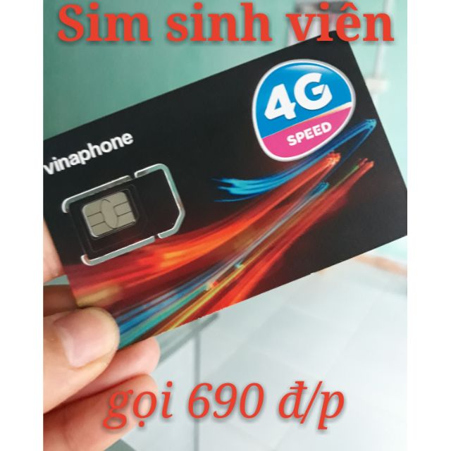 Sim sinh viên vinaphone 4G