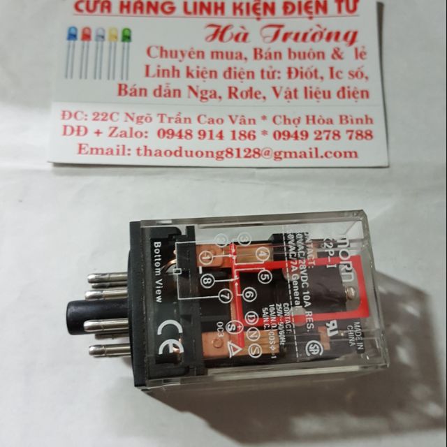 RơLE- MK2P- I có 12v 24v 220v
