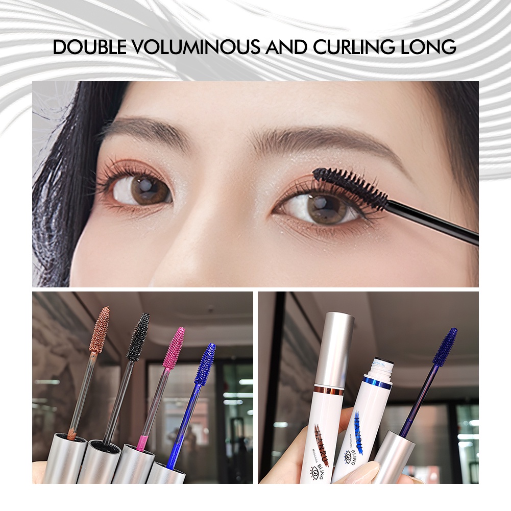 Mascara GECOMO Chống Thấm Nước Chuốt Dày Và Dài Mi