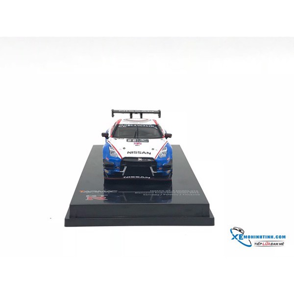 Xe Mô Hình Nissan Gt-R Nismo GT3 Blancpain Endurance Series 2015 Tarmac Works 1:64 ( Xanh )