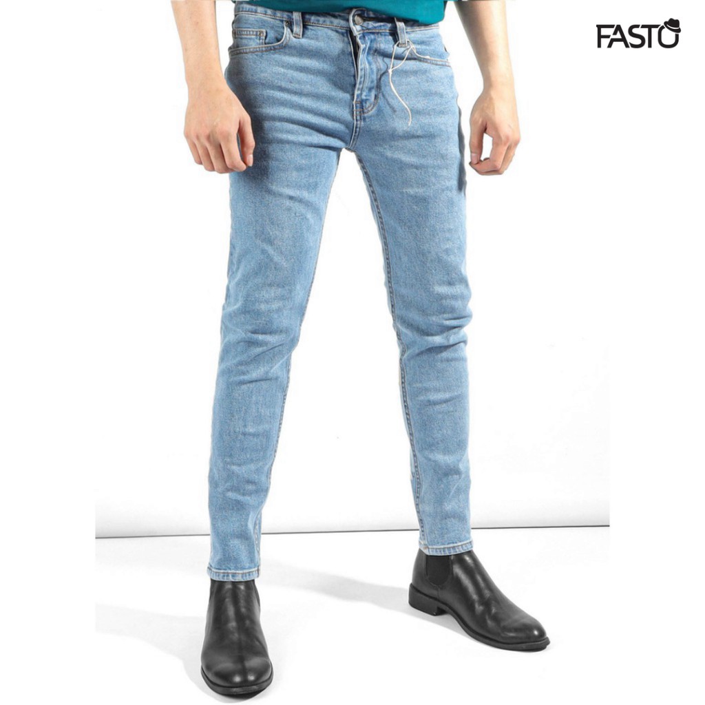 Quần Jean Nam xanh nhạt JACOBS & COLE - Thời trang nam FASTO