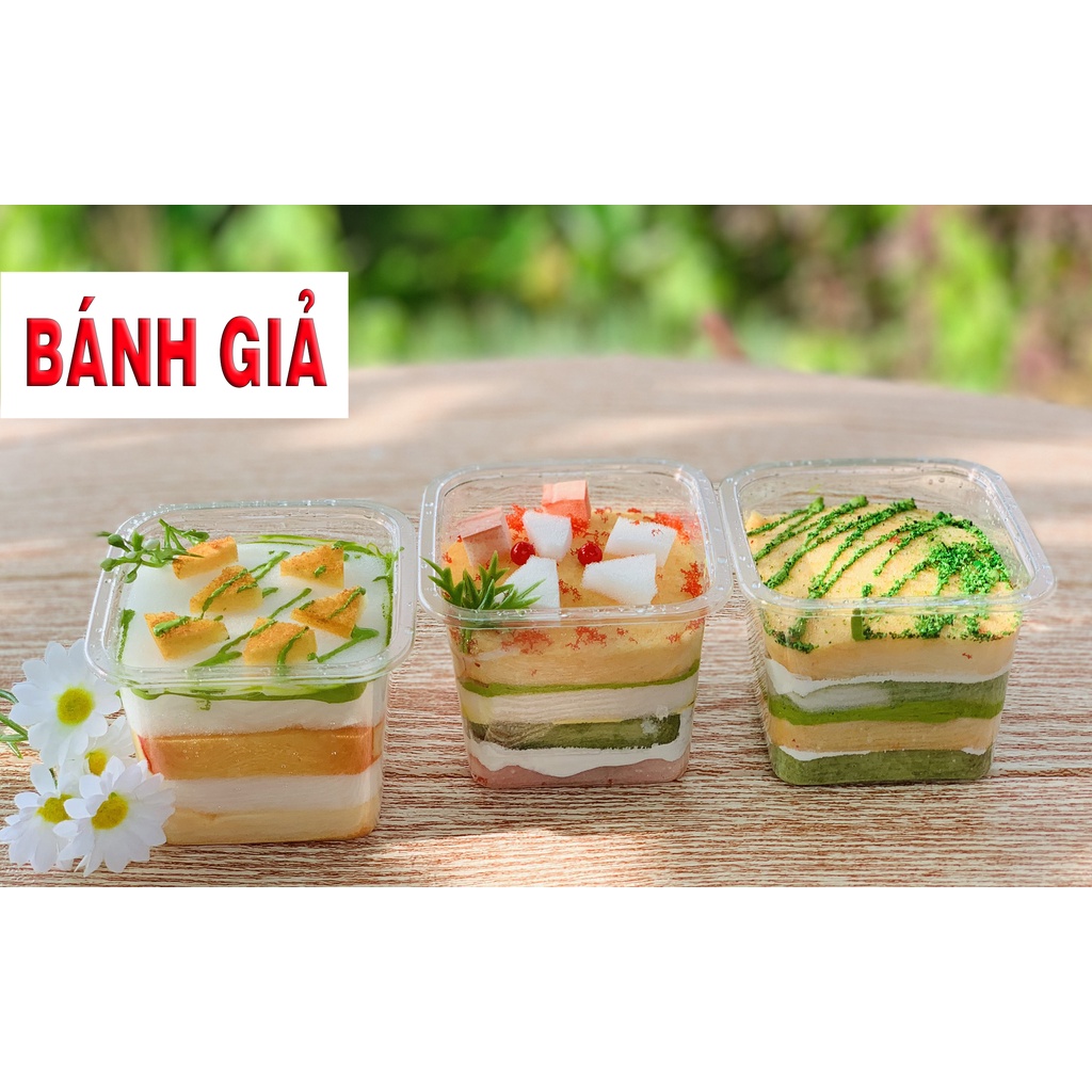 mô hình Cốc bánh mouse , cốc bánh  tiramisu mô hình, cốc đựng bánh mouse, tiamisu