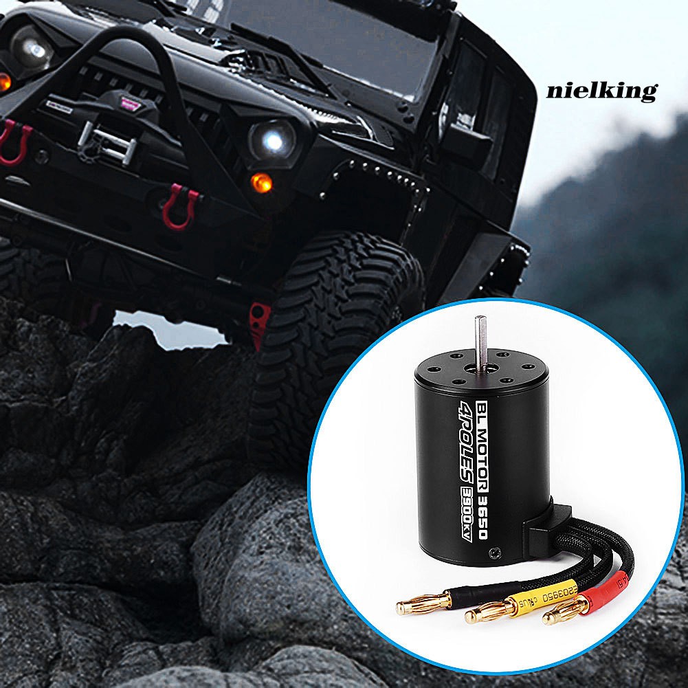 Động Cơ Không Chổi Than 45a 60a 80a 120a Esc / 3900kv Cho Xe Tải Điều Khiển Từ Xa 1: 10