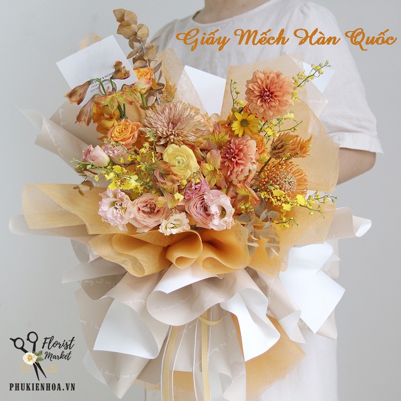 Giấy Gói Hoa - Mếch Hàn Quốc