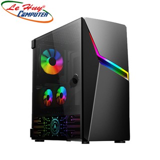 Vỏ Case Máy Tính VSP Gaming FA-400 (Tặng 1 Fan RGB)