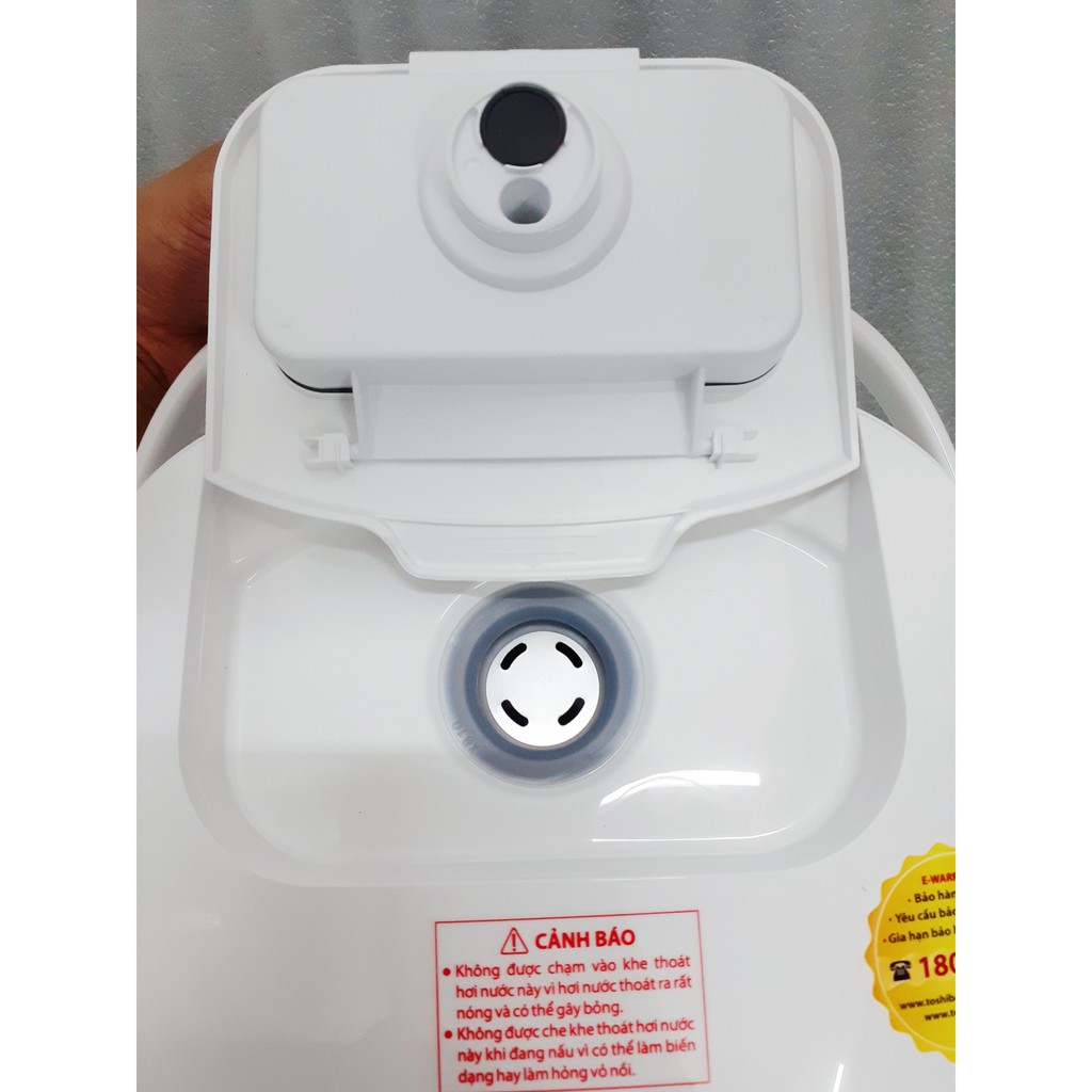 [Mã ELMS5 giảm 7% đơn 300K] Nồi cơm điện tử Toshiba RC-18DH 1.8L và RC-10DH 1.0L, hàng công ty BH điện tử 12 tháng | BigBuy360 - bigbuy360.vn