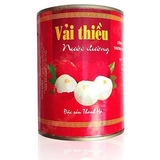 Vải thiều ngâm đường Thanh Hà