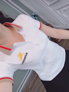 Áo thun thái cổ bẻ siêu đẹp