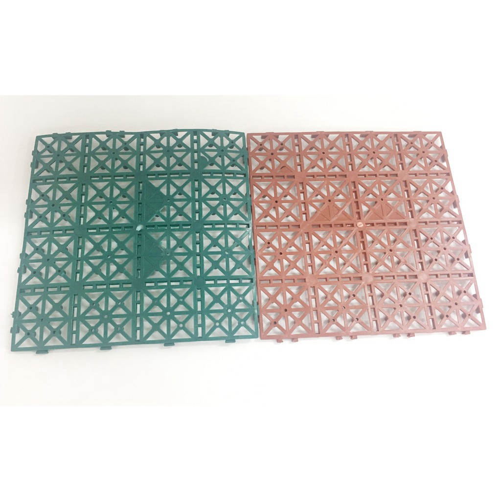 Thảm Nhựa Ghép Chống Trơn Trượt Nhà Tắm Cắt Ghép kt 30x30cm - 01 tấm