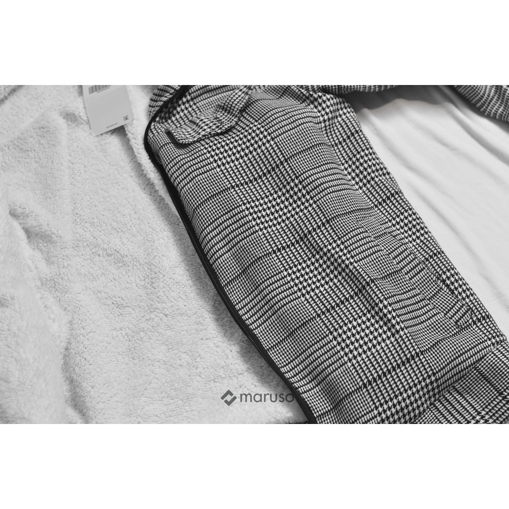 Áo khoác nam lót lông cao cấp kiểu dáng Hàn Quốc vải dạ siêu ấm mã AJK01