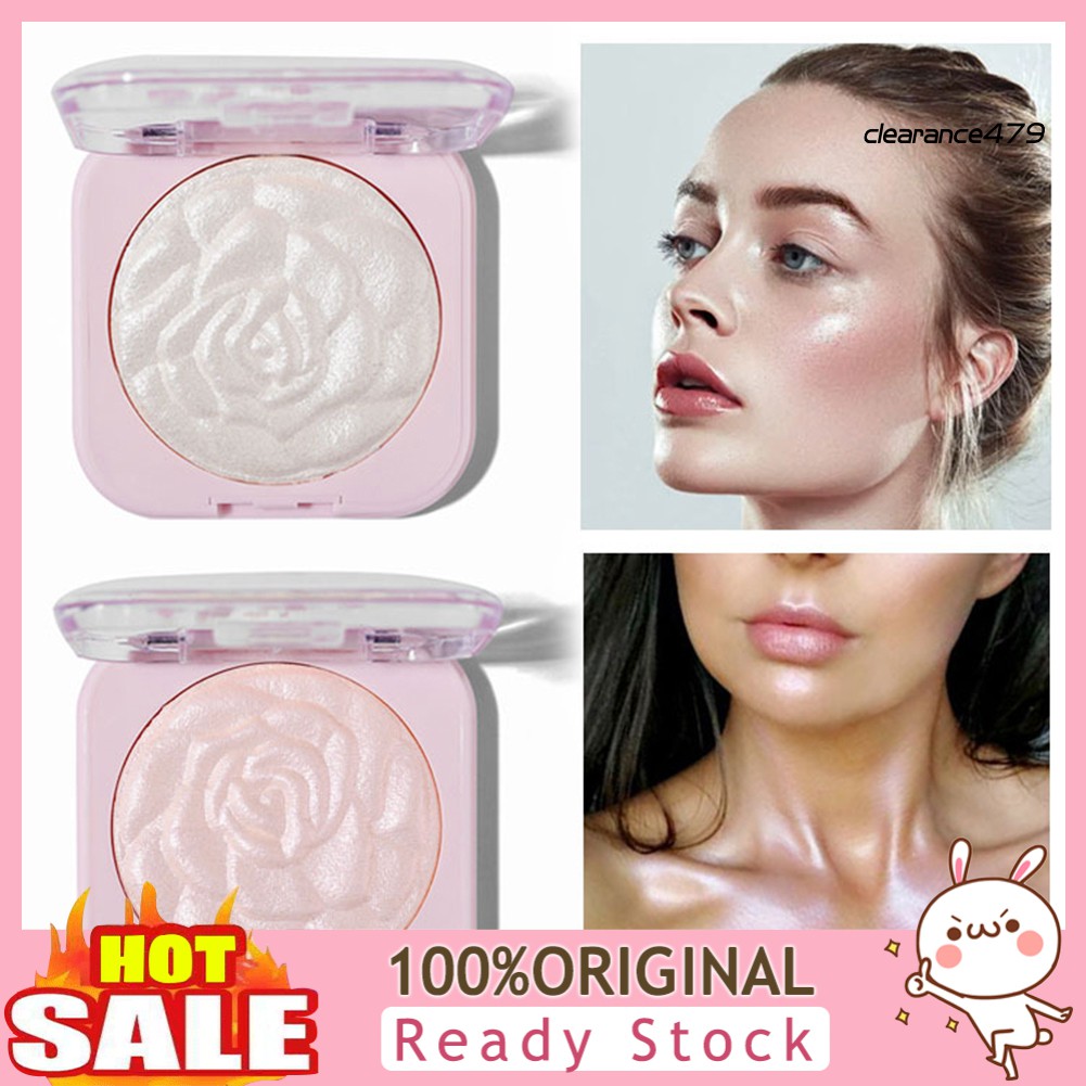 Phấn bắt sáng tạo khối thiết kế hình hoa hồng độc đáo