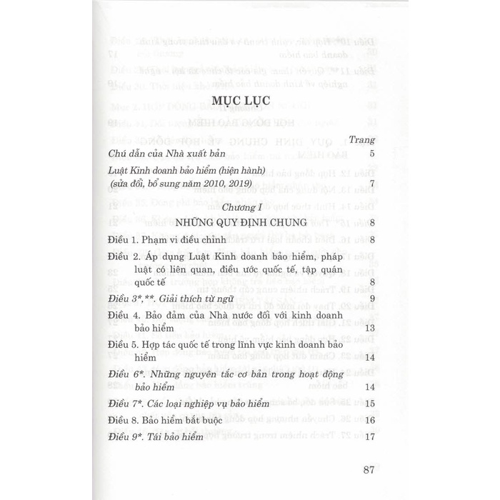 Sách - Luật Kinh Doanh Bảo Hiểm (Hiện Hành) (Sửa Đổi, Bổ Sung Năm 2010, 2019)